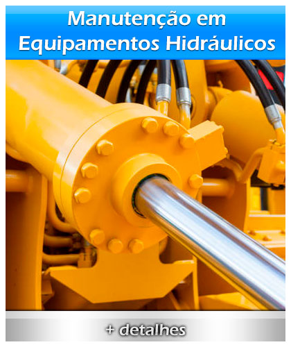 Manutenção Equipamentos Hidráulicos
